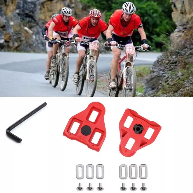 Bike Cleats Compatible with Look Delta  Pedals (9 Degree Float) Fits Peloton