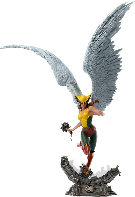 Set Action Figure Deluxe Hawkman E Hawkgirl Di DC Direct - 4