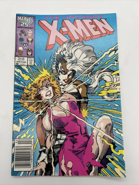 Marvel Comics The Uncanny X-Men Vol. 1 No. 214 1987
