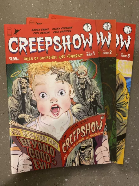 Creepshow 1 - 3, Volume 2, Image Comics