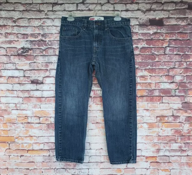 🔥 Levi Strauss & Co. Levi's 505 Denim Blue Jeans Size 10 Husky 30W x 26L