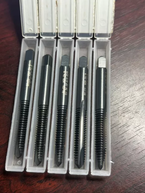 Set of 5 Greenfield 1/4-20 NC HS G H3  Taps NEW