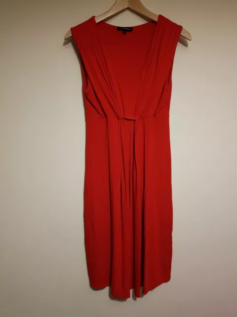 Isabella Oliver maternity Size 2/UK 10 sleeveless stertchy dress - Red