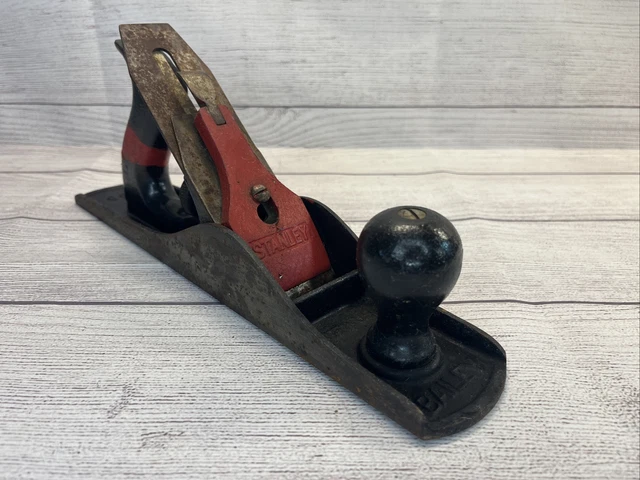 VTG STANLEY BAILEY No. 5 PLANE  - Made In USA SMOOTH BOTTOM