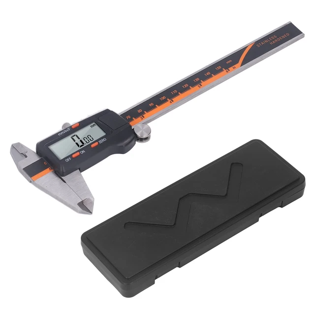 Pinza display digitale da 0 a 150 mm pinza elettronica strumento di misura inox