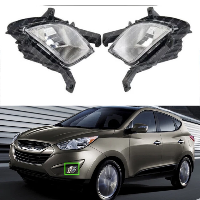 PAIR FRONT BUMPER fog lights For Hyundai Tucson ix / ix35 20102013 52