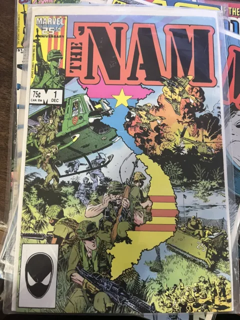 The Nam Comic Book Lot