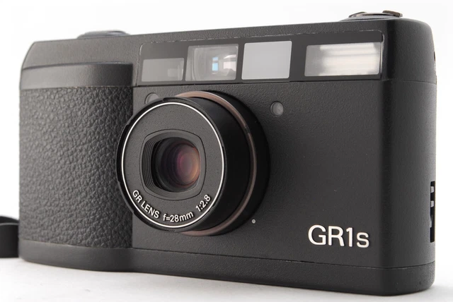 REAR【EXC+5 + Case Hood】 Ricoh GR1s Black Point & Shoot 35mm Film Camera q05 2