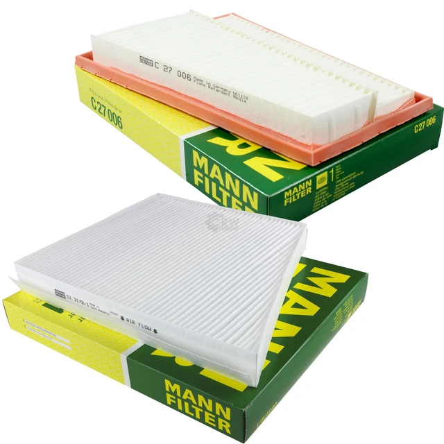 MANN-FILTER C 2243/1 Filtre à Air Premium Pour Motos - Protection Moteur Optimale