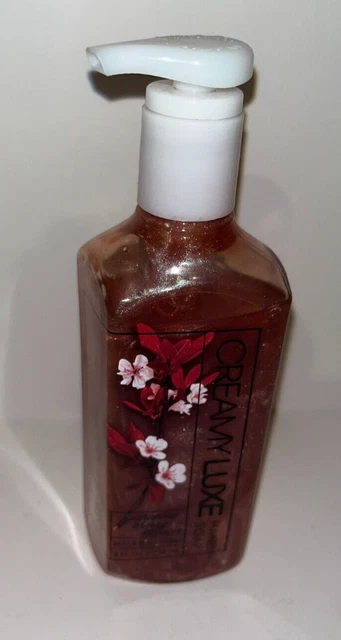 Jabón de Mano Bath & Body Works FLOR DE CEREZO JAPONESA Cremoso Lujo 8 oz ¡NUEVO!