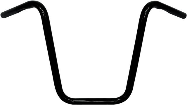 Manopole Manubrio Original Lowrider Custom Swirl Velour Cromo/Bianco 7/8 X 130mm