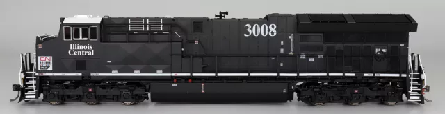 Intermountain 497112-01 HO Scale CN Illinois Central GE ET44AC Locomotive DCC