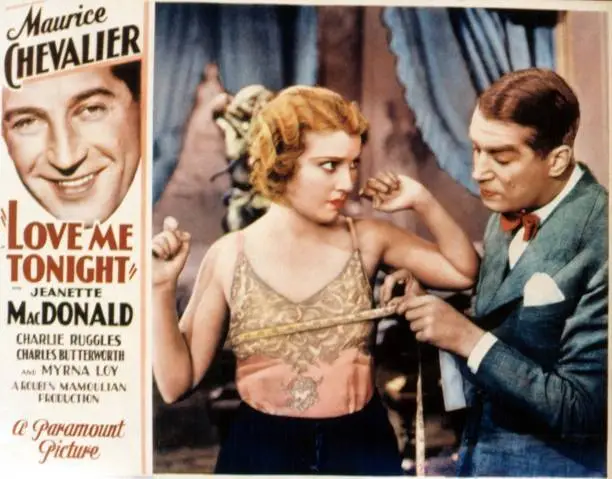 Love Me Tonight Lobby Card Jeanette Macdonald Maurice Chevalier 1932 Old Photo