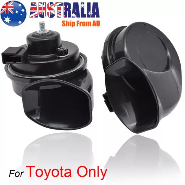 410/510Hz Twin Tone 125db Loud Snail Horn For Toyota Hilux Corolla RAV4 Camry.