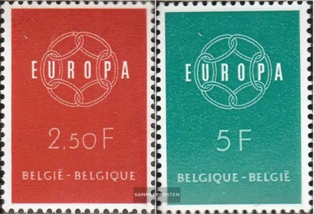 Belgien 1164-1165 (kompl.Ausg.) FDC 1959 Europa