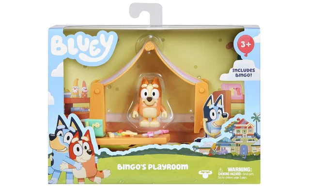 BLUEY BINGO’S PLAYROOM Mini Playset Bingo figure TOYS £9.99 - PicClick UK