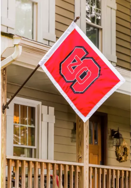 LARGE 28"X44" North Carolina NC State wolf pack House / Garden Flag banner ACC