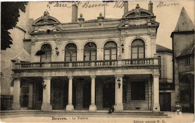 CPA AK NEVERS - Le Theatre (355647)