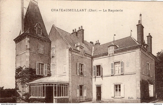 Carte Postale Ancienne Châteaumeillant - Le Château - Années 1900 - Dos Non Divisé
