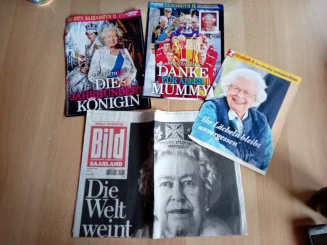 Pressematerial zum Tode von QUEEN ELIZABETH II. 👑