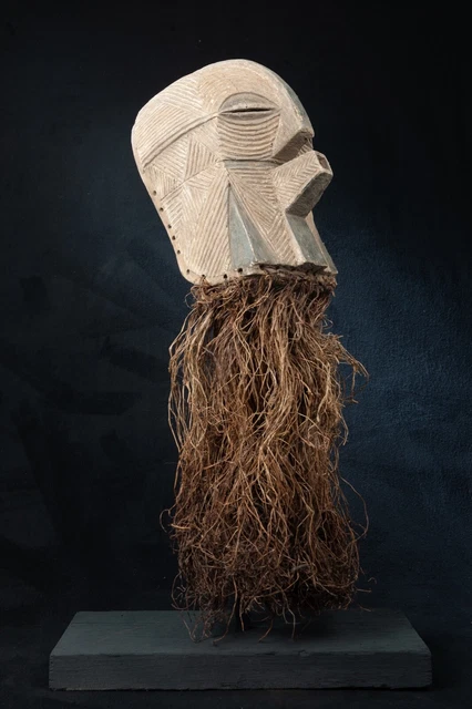 Songye, Kifwebe Mask, Democratic Republic of Congo, Central African Tribal Art,