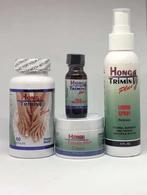 Kit  Hongotrimin  Hongo Off Anti Fungal Hongo Trim Unas Nail Improved Dermacina