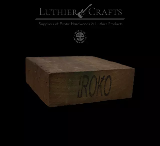 Torneado Iroko/Bloque/Tazón/Aserra áspera en blanco perfecto para tornear madera/artesanía