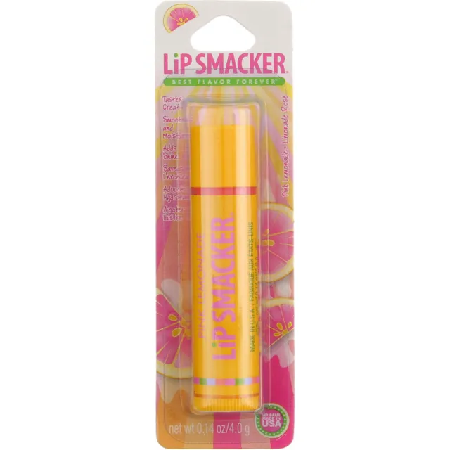 3 Pack Lip Smacker Lip Balm, Pink Lemonade, 0.14 oz