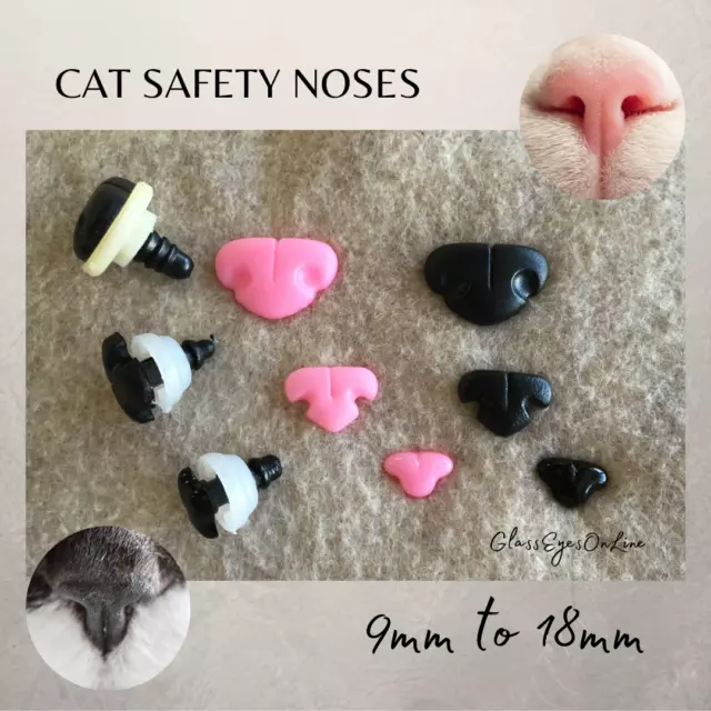566PCS Safety Eyes and Noses for Amigurumi, Stuffed Crochet Eyes with  Washers, C