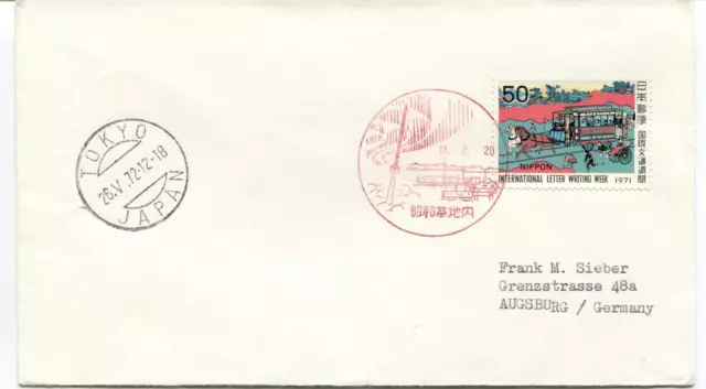 1972 Japanese Tokyo Japan Germany Polar Antarctic Cover