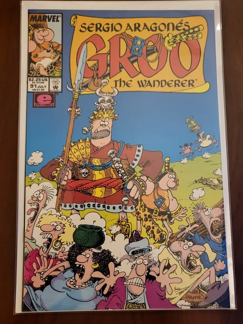 1992 Comic Book Marvel #91 Sergio Aragones GROO the Wanderer
