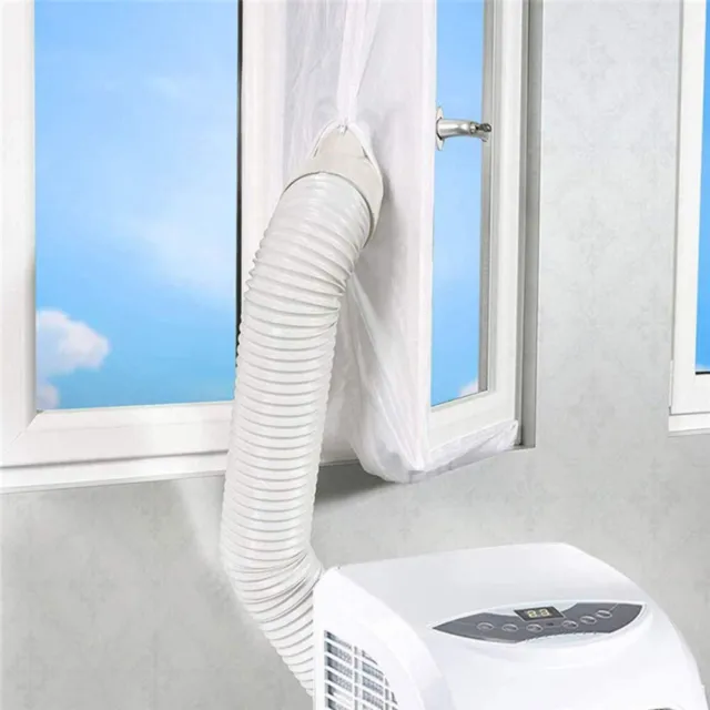 Portable AC Window Seal Window Seal with Zip for AC Unit Air Conditioner Windo