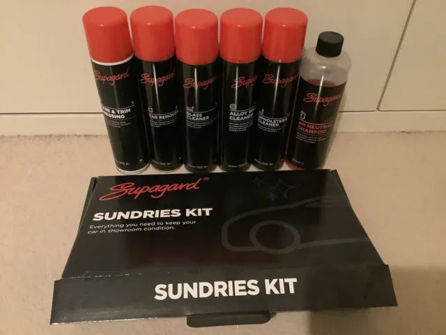 Supagard Valet Car Cleaning Kit Complete