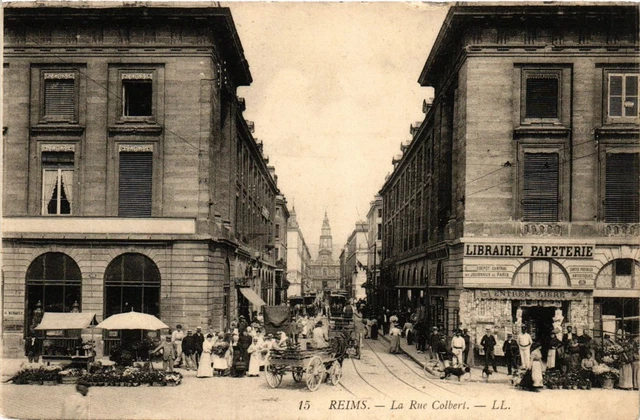 CPA REIMS-La Rue Colbert (346887)
