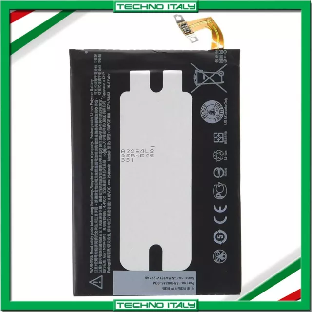 Batteria Per Htc One M9 2840Mah B0Pge100 Ricambio Nuova Sost. Originale