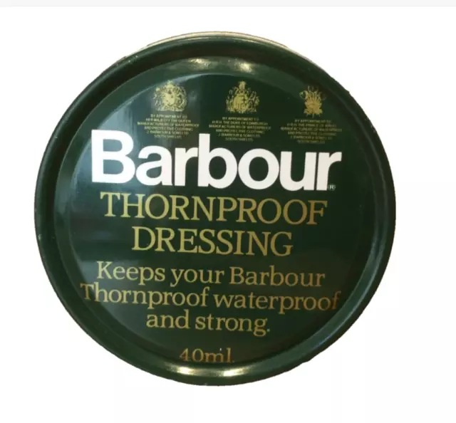 BARBOUR THORNPROOF DRESSING 11.14 PicClick UK