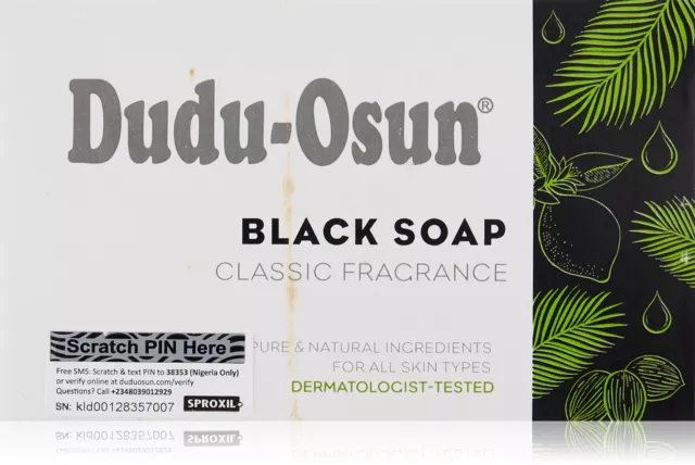 Tropical Naturals Dudu Osun Savon Noir 150 g