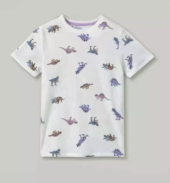 Boys' Dino Print Short Sleeve T-Shirt - Cat & Jack