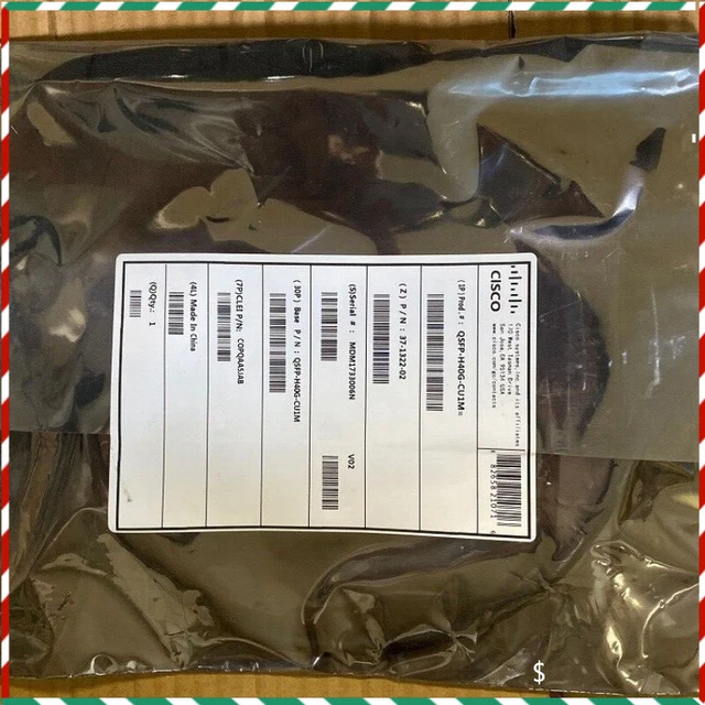 10Gtek 40G QSFP+ DAC Cable – 0.5m Passive Copper Twinax, Compatible With Mellanox MC2206130-00A