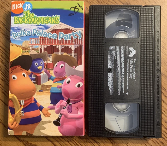 NICK JR THE Backyardigans Polka Palace Party VHS Video Nickelodeon