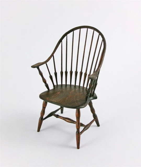 ESTATE DOLLHOUSE MINIATURE IGMA Artisan Bill Clinger Windsor Chair 144 33.47 PicClick CA