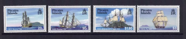 Pitcairn Islands 1998 Millennium Part I Ships Towards 2000 Set of 4 MUH