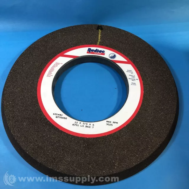 Radiac Abrasives Q770450 Box of 2 Drill Grinding Wheels 8447