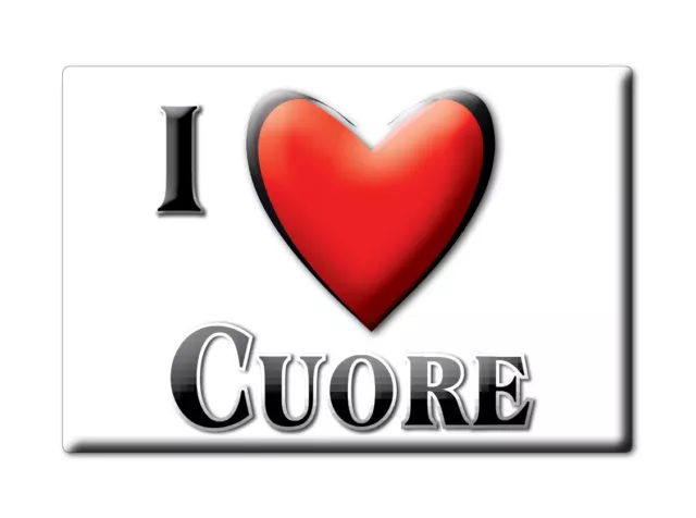 Cuore Calamita Magnete da Frigo Nome Idea Regalo Compleanno Laurea Nascita