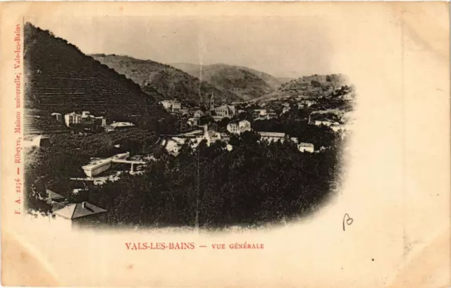 CPA VALS-les-BAINS Vue générale (661185)