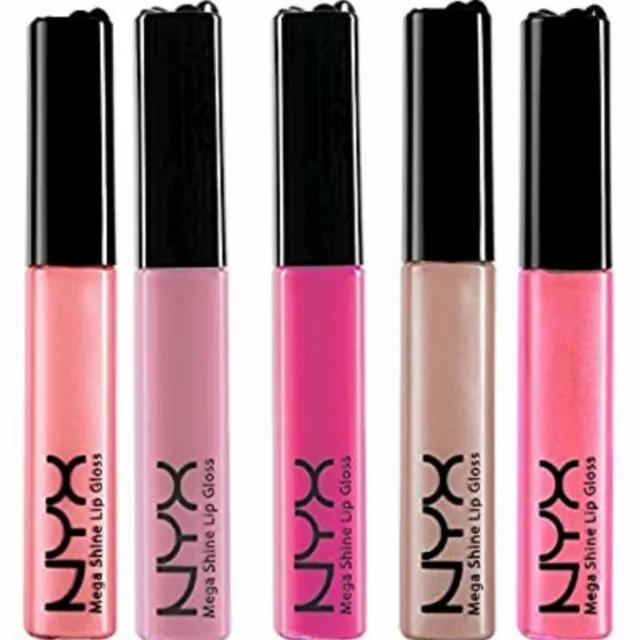 NYX Mega Shine Lip Gloss Moisturize New Sealed ~ Choose Your Shade