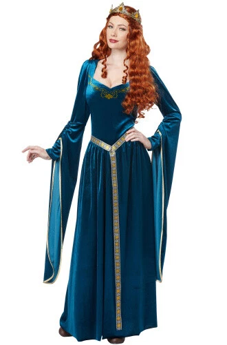 (large) - Lady Guinevere Adult Costume (Teal). California Costumes. Huge Saving