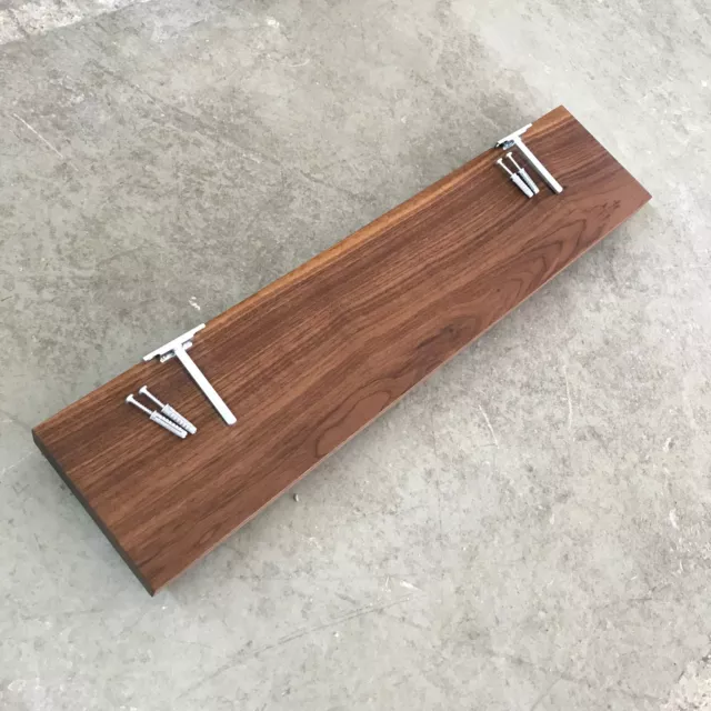 Wandboard Nussbaum Massiv Holz Board Regal Steckboard Regalbrett NEU au. auf Maß