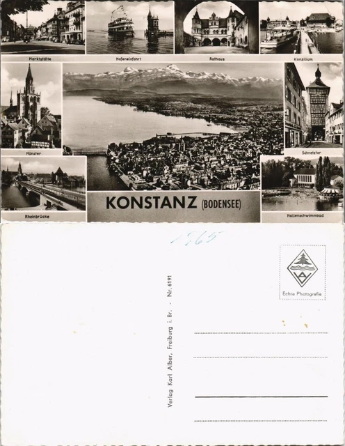 KONSTANZ MEHRBILDAK MIT Luftaufnahme, Hafen Schiffe, RheinBrücke uvm