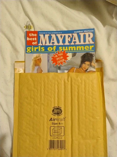 GIRLS OF SUMMER Mayfair Magazine Number 13 1992 Natalie Banus RARE 